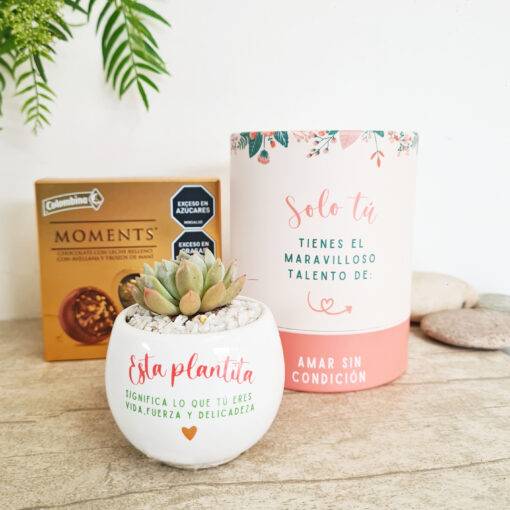 Regalo Vida fuerza y delicadeza - Día de la Madre + Complemento 🍬