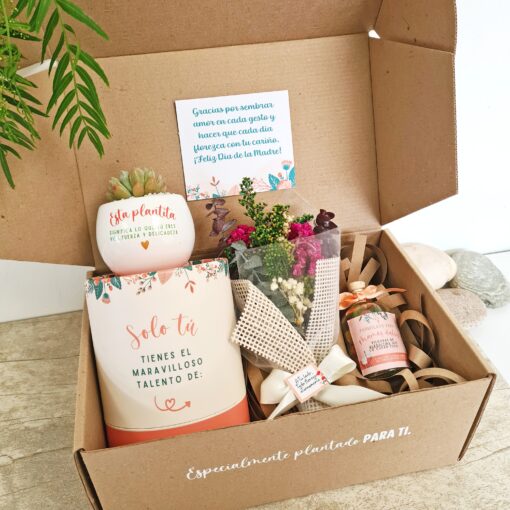 Regalo de vida + mini Bouquet 💐+ píldoras para mamá.
