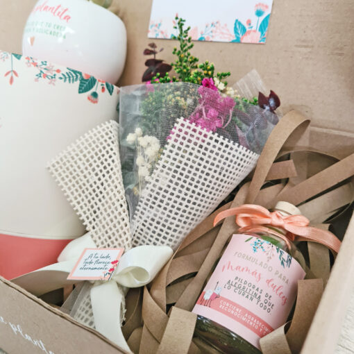 Regalo de vida + mini Bouquet 💐+ píldoras para mamá. - Imagen 8
