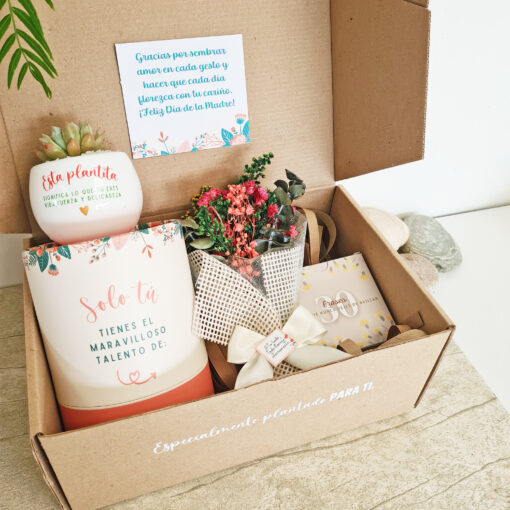 Regalo de vida + mini Bouquet 💐+ caja 30 frases motivacionales - Imagen 9