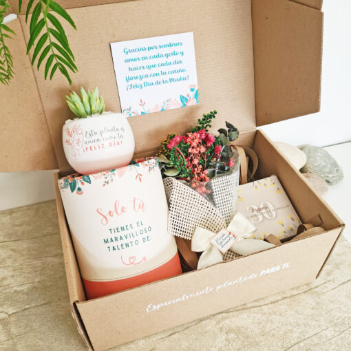 Regalo de vida + mini Bouquet 💐+ caja 30 frases motivacionales - Imagen 2